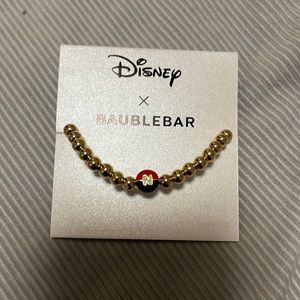“N” initial Disney Baublebar bracelet